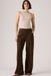 Levi's Cinch Wide Leg pantalon en lin - Femme - 24X31 - Marron / Hot Fudge