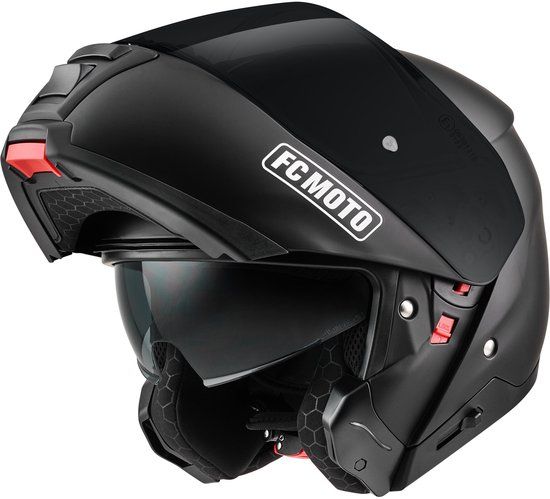 FC-Moto G-376 Systeemhelm - Zwart Mat - S