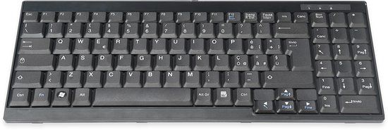 Digitus DS-72000IT toetsenbord Italiaans Zwart