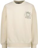 Vingino oversized sweater met backprint - beige
