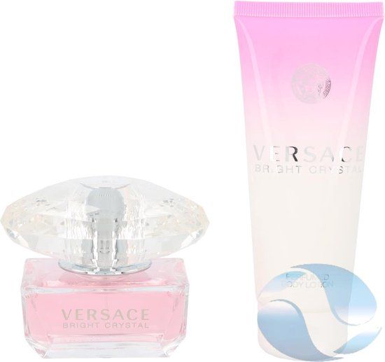 Versace Bright Crystal Geschenkset - Eau de Toilette + Bodylotion