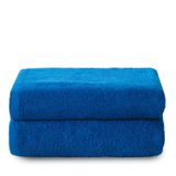 Fijalo Top Towel Plus - Grote badhanddoeken - 2 badhanddoeken - 70 x 140 cm - 100% katoen - blauw