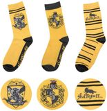 Cinereplicas Harry Potter - Hufflepuff Sokken - Set van 3 - Geel