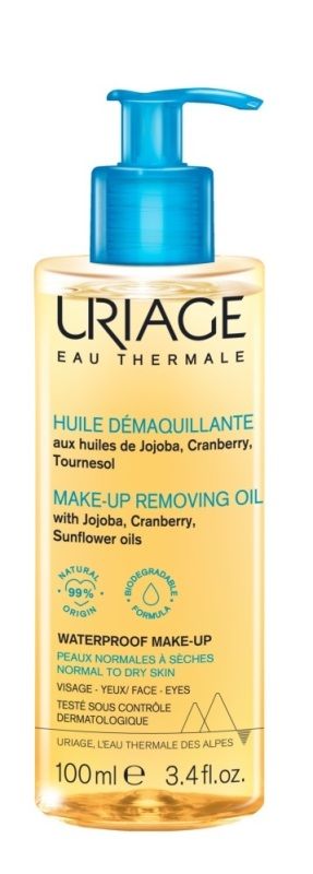 Uriage Thermaal water make-up verwijder olie 100ml