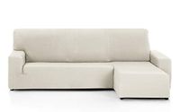 Martina Home Túnez chaise longue-overtrek kort hoekdeel rechts, ivoor