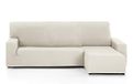 Martina Home Túnez chaise longue-overtrek kort hoekdeel rechts, ivoor