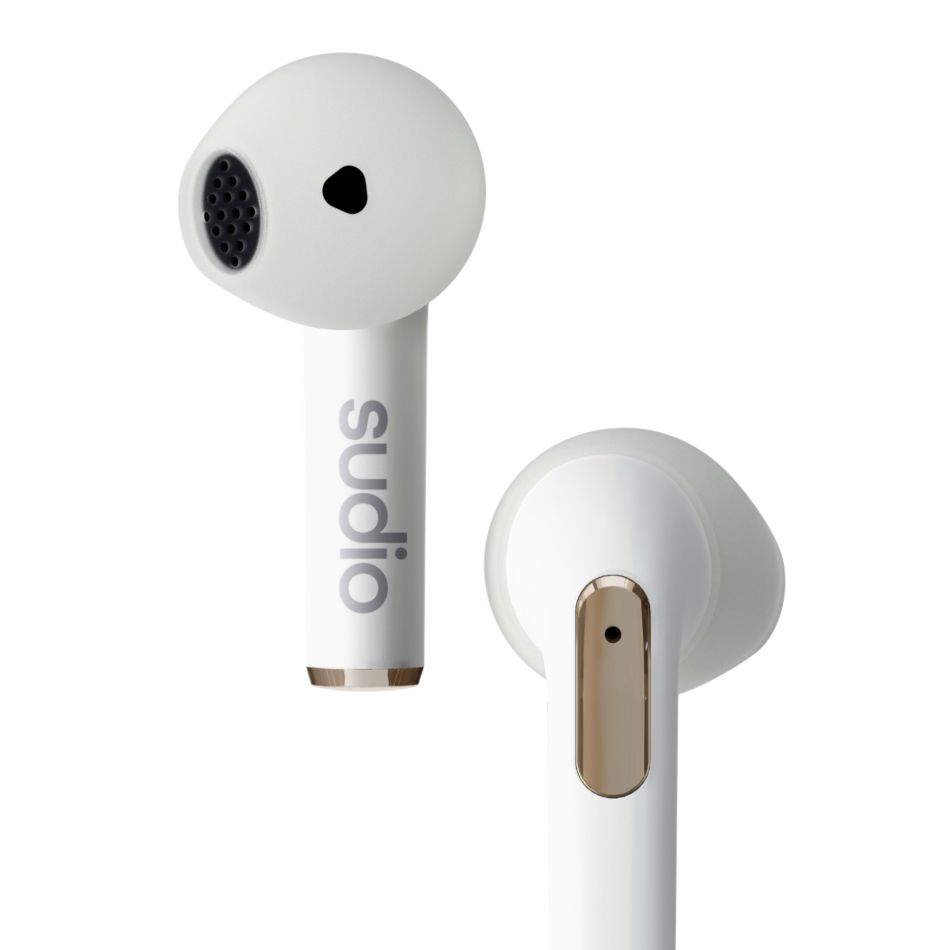 Sudio N2 True Wireless Earbuds - White