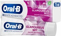 Oral-B 3DWhite Advanced Luxe Glamorous White dentifrice 75 ml + Sac de sport gratuit