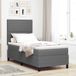 Maison Exclusive - Boxspringbed, gris clair et blanc, 90 x 200 cm, revêtement en cordura