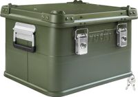 Trucky Aluminium Kist met Deksel - 30L - Groen