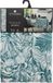 Atmosphera Tafelkleed van polyester rechthoekig 240 x 140 cm - petrol blauw met print