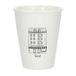 Gobelet façade, Gand, porcelaine, 200 ml