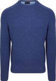 Suitable Lamswol Trui Ronde Hals Royal Blauw - Maat M - Heren - Pullover - Sweater