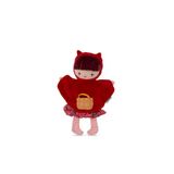 Knuffel Lilliputiens Knuffel Handpop Roodkapje