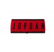 Nike Jordan M Seamless Knit hoofdband omkeerbaar zwart/vuurrood One Size