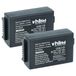 vhbw Lot de 2 batteries compatibles avec Zebra WorkAbout Pro 2, 3, G4, 4 ordinateur portable scanner (2000 mAh, 3,7 V, Li-Ion)