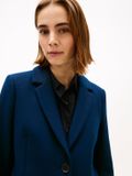 Tommy Hilfiger Dames CLASSIC SB WOOL REG COAT WW0WW46547 Single-breasted jas, blauw, 34, Blauw (Donker Nacht Marine)