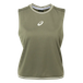 Asics Débardeur Game Dark Olive Femme 2026