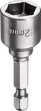kwb 102712 Dopsleutelinzetstuk 12 mm 1 stuks Zeskant