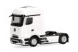 Herpa Vrachtwagenmodel Mercedes-Benz Actros L ProCabin Gigaspace trekker, wit, miniatuur in schaal 1:87, verzamelobject, Made in Germany, kunststof