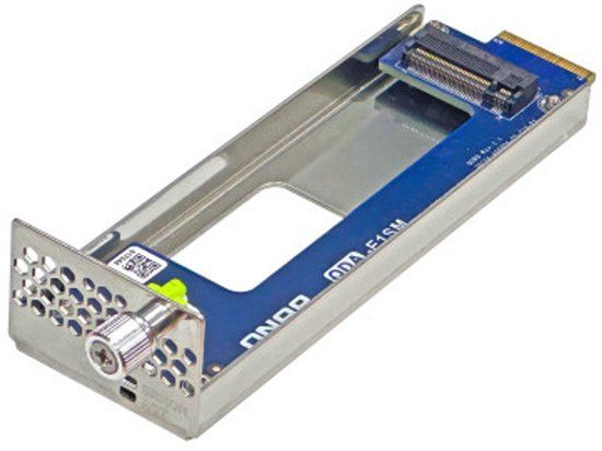 QNAP QDA-E1SM2 E1.S Tray M.2 adapter v2 interfacekaart/-adapter Intern