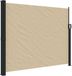vidaXL Windscherm intrekbaar 170x300 cm beige