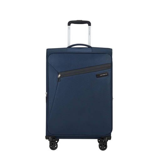Samsonite Litebeam Trolley - 66 cm - Donkerblauw - Expandable