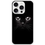 Apple iPhone 16 Yeux de chat Verstevigd hoesje met sublimatie bedrukking