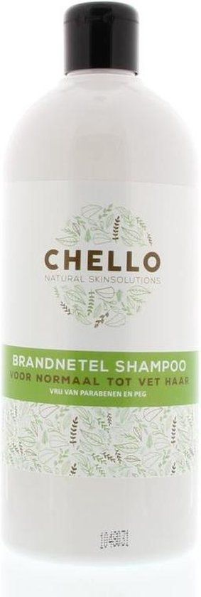 Chello Brandnetel Shampoo - 500 ml - Unisex - Alle haartypes - Vet haar