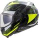 LS2 FF910 Advant II Astral H-V Geel Systeemhelm - Maat XL