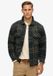 Superdry Overhemd Surplus Check Quilt Overshirt M4010902a Navy Check Mannen Maat - L
