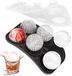 Ibenzoa® Machine à glaçons en silicone pour grosses boules de glace