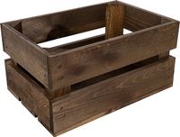 Creative Deco Houten Kist Bruin | 30 x 20 x 15 cm