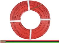 Donau Elektronik 318-014-25 Draad 3 x 0.14 mm² Rood, Zwart, Groen 25 m