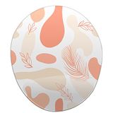 Bonamaison, Ergonomische muismat met polssteun, digitaal bedrukte muismat tegen schede problemen, antislip onderkant, voor kantoor en thuis, afmetingen: 20 x 23 cm