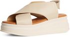 Tamaris - Dames - Plateau sandalen - Beige - Maat 41