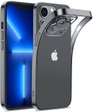 Joyroom Serie 14Q - Telefoon Etui - iPhone 14 Plus - Zwart - Galvaniseerde Randen