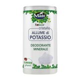 Erboristica Forsan Mineral Deodorantstick met kristal van aluminiumkaliumsulfaat-dodecahydraat, 100% natuur, 120 g