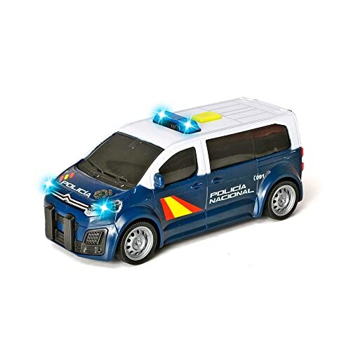 Dickie Toys National Politie Citroen Space Tourer wrijving, 15 cm, licht en geluid, deuren openen (203712027SI2)