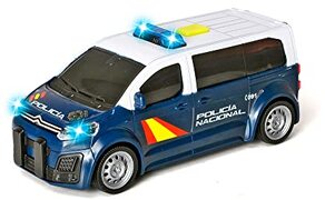 Dickie Toys National Politie Citroen Space Tourer wrijving, 15 cm, licht en geluid, deuren openen (203712027SI2)