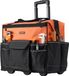 VEVOR sac à dos à outils avec roues, 27 poches, sac de travail 510x310x450mm