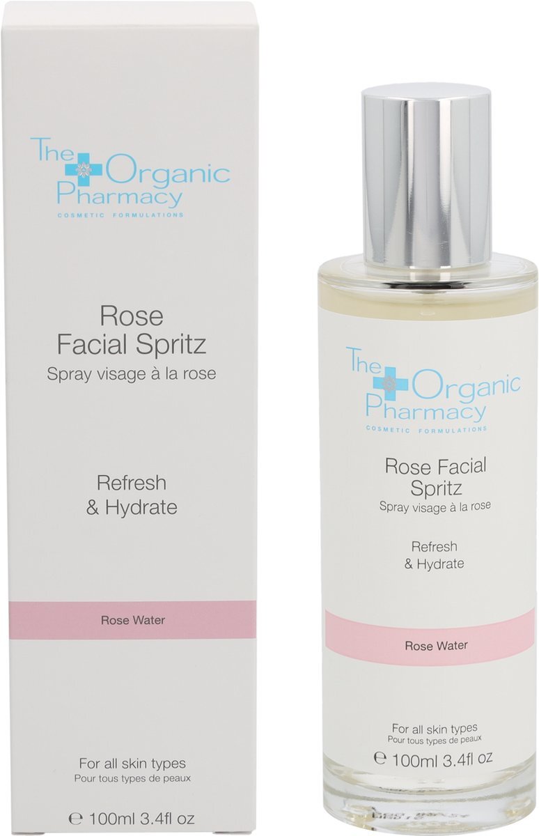 The Organic Pharmacy Rose Facial Spritz Toner 100ml overig