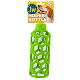 JW Hol-ee Fles Hond Kauwspeelgoed Crunch Gooi Speelgoed voor Honden - Medium