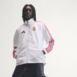 ADIDAS PERFORMANCE Veste de sport 'Real Madrid Anthem' bordeaux / blanc