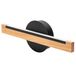 Blendend Led-wandlamp van hout en metaal, 6,5 W, 2700 K