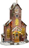 Luville - Molendam Kerk - Polyresin - Multicolor - 33 cm