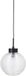 House Doctor Gaia Lamp, Glas, IJzer, Zwart