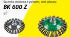 Klingspor BK 600 Z - Roestvrijstalen Conische Borstel - 100mm - M14 - Splitsel Draaddesign