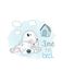 Disney Komar Disney muurschildering 101 Dalmatiërs Bedtime 30x40cm