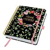 Sigel agenda A5 - JOLIE BEAUTY - Engelstalig - ongedateerd - Flower Love - hardcover